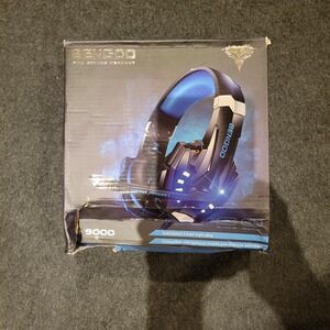 NEW BENGOO G9000 Stereo Pro Gaming Headset PS4 PC Xbox One &Tablet Blue @31